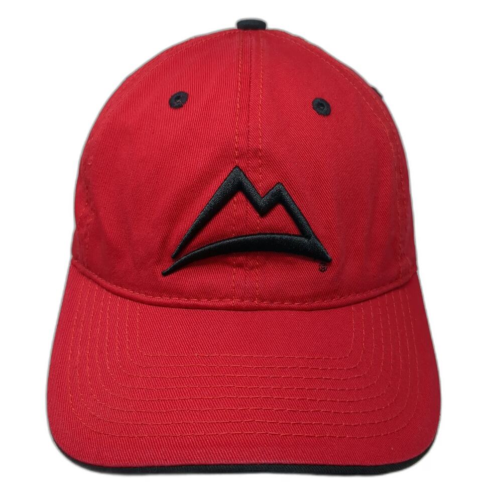 The Game Baseball Cap Red One Size Coors Light Beer Logo Slideback Cotton Hat
